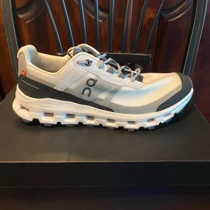 QC ON CLOUDVISTA GLACIER GREY/BLACK MENS SIZE 8 -64.99059